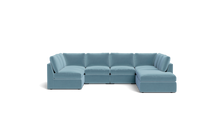 Load image into Gallery viewer, Ciello XL - Sectional - Aqua - High Angled
