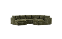 Load image into Gallery viewer, Ciello XL - Sectional - Sage - High Angled
