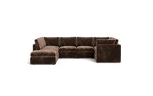 Load image into Gallery viewer, Ciello XL - Sectional - Espresso - High Angled
