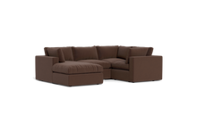 Load image into Gallery viewer, Ciello XL - Sectional - Chocolate - Regular Backrest
