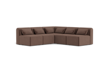 Charger l'image dans la galerie, Atmosphere - Sectional - Rounded Backrest - Chocolate
