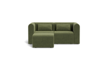 Load image into Gallery viewer, Atmosphere Sleeper Sofa &amp; Sectional - Rounded Backrest - Cypress Green
