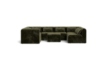 Load image into Gallery viewer, Atmosphere Sleeper Sofa &amp; Sectional - Rounded Backrest - Sage

