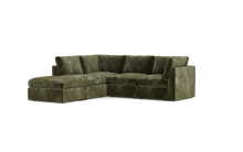 Load image into Gallery viewer, Ciello XL - Sectional - Sage - High Angled

