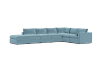 Load image into Gallery viewer, Ciello - Sectional - Aqua - Regular Backrest
