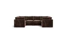Load image into Gallery viewer, Ciello XL - Sectional - Espresso - High Angled
