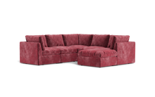 Load image into Gallery viewer, Ciello XL - Sectional - Bordeaux - High Angled
