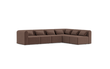 Charger l'image dans la galerie, Atmosphere - Sectional - Rounded Backrest - Chocolate
