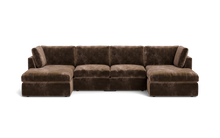 Load image into Gallery viewer, Ciello XL - Sofa - Espresso - High Angled
