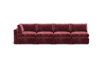 Load image into Gallery viewer, Ciello XL - Sofa - Bordeaux - Regular Backrest
