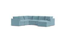 Load image into Gallery viewer, Ciello XL - Sectional - Aqua - High Angled
