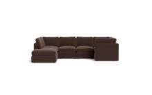 Load image into Gallery viewer, Ciello XL - Sectional - Chocolate - High Angled

