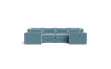 Load image into Gallery viewer, Ciello - Sectional - Aqua - Regular Backrest
