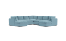 Load image into Gallery viewer, Ciello XL - Sectional - Aqua - High Angled
