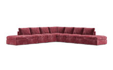 Load image into Gallery viewer, Ciello - Sectional - Bordeaux - High Angled
