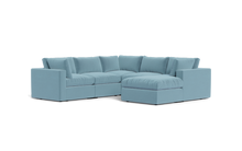 Load image into Gallery viewer, Ciello XL - Sectional - Aqua - Regular Backrest
