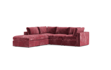 Load image into Gallery viewer, Ciello - Sectional - Bordeaux - Regular Backrest
