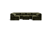 Load image into Gallery viewer, Atmosphere Sleeper Sofa &amp; Sectional - Rounded Backrest - Sage
