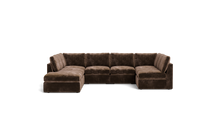 Load image into Gallery viewer, Ciello XL - Sectional - Espresso - High Angled
