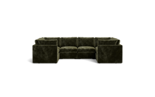 Load image into Gallery viewer, Ciello - Sectional - Sage - High Angled
