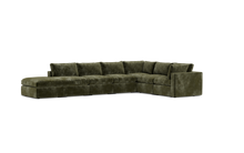 Load image into Gallery viewer, Ciello XL - Sectional - Sage - Regular Backrest
