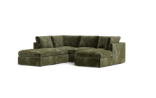 Load image into Gallery viewer, Ciello XL - Sectional - Sage - High Angled

