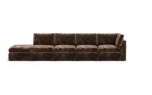 Load image into Gallery viewer, Ciello XL - Sofa - Espresso - High Angled
