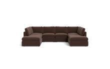 Load image into Gallery viewer, Ciello XL - Sectional - Chocolate - High Angled

