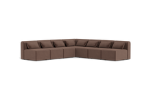 Charger l'image dans la galerie, Atmosphere - Sectional - Rounded Backrest - Chocolate
