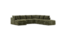 Load image into Gallery viewer, Ciello XL - Sectional - Sage - High Angled
