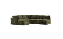 Load image into Gallery viewer, Ciello - Sectional - Sage - High Angled
