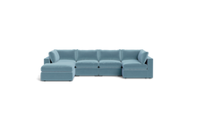 Load image into Gallery viewer, Ciello XL - Sectional - Aqua - Regular Backrest
