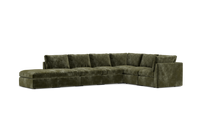 Load image into Gallery viewer, Ciello XL - Sectional - Sage - High Angled
