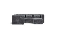 Load image into Gallery viewer, Atmosphere Sleeper Sofa &amp; Sectional - Rounded Backrest - Cobblestone
