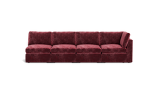 Load image into Gallery viewer, Ciello XL - Sofa - Bordeaux - High Angled
