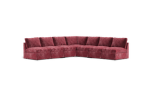 Load image into Gallery viewer, Ciello XL - Sectional - Bordeaux - High Angled
