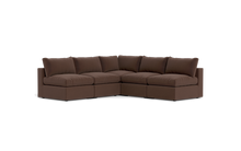 Load image into Gallery viewer, Ciello - Sectional - Chocolate - Regular Backrest
