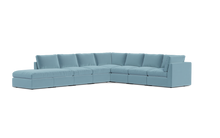 Load image into Gallery viewer, Ciello XL - Sectional - Aqua - High Angled
