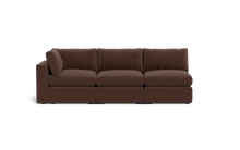 Load image into Gallery viewer, Ciello XL - Sofa - Chocolate - Regular Backrest

