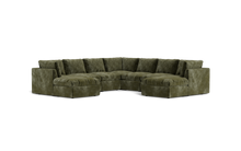 Load image into Gallery viewer, Ciello XL - Sectional - Sage - High Angled

