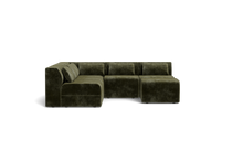Load image into Gallery viewer, Atmosphere Sleeper Sofa &amp; Sectional - Regular Backrest - Sage
