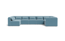 Charger l'image dans la galerie, Atmosphere - Sectional - Rounded Backrest - Aqua

