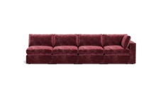 Load image into Gallery viewer, Ciello - Sofa - Bordeaux - Regular Backrest
