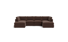 Load image into Gallery viewer, Ciello XL - Sectional - Chocolate - High Angled
