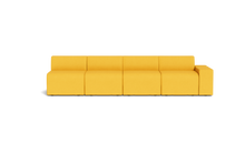 Load image into Gallery viewer, Atmosphere Sleeper Sofa &amp; Sectional - Regular Backrest - Lemon Zest
