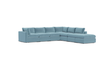Load image into Gallery viewer, Ciello XL - Sectional - Aqua - Regular Backrest
