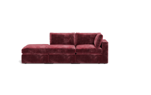 Load image into Gallery viewer, Ciello XL - Sofa - Bordeaux - Regular Backrest
