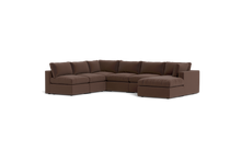 Load image into Gallery viewer, Ciello - Sectional - Chocolate - Regular Backrest
