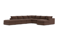 Load image into Gallery viewer, Ciello - Sectional - Chocolate - Regular Backrest
