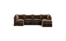 Load image into Gallery viewer, Gaia - Sectional - Espresso
